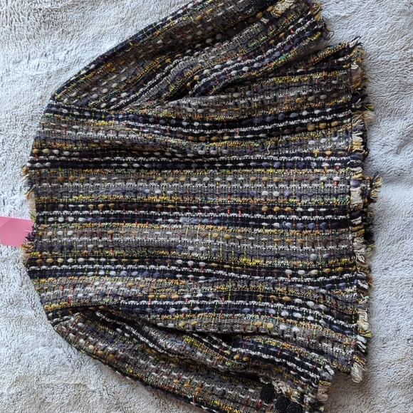 Cabi Style 175 Paris Tweed Blazer Jacket 3/4 Sleeves 3 Buttons Mid Length Size S - Picture 8 of 9